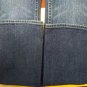 LEVIS Girls Dark wash Skinny jeans adj waist embellished pockets size 10