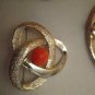 Sarah Cov Motion East Vintage Modern Goldtone Lot necklace bracelet  #82918 8 pc