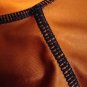 Castaways Mens Rash Guard Surf Swim Shirt Size L Hurricane Alley Orange Ombre