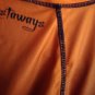 Castaways Mens Rash Guard Surf Swim Shirt Size L Hurricane Alley Orange Ombre