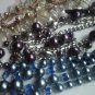 Vintage Modern Ladies Costume Beaded Statement Necklace Lot 3 pc bold bright