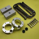 05-11 Dodge Ram 1500 Dakota Silver Billet Aluminum 3.5" F + 3" R Level Lift Kit