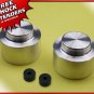 03-10 Hummer H2 4WD 4X4 Silver Aluminum Spring Spacers 3" Rear Lift Level Kit