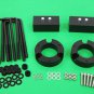 3" Front + 2" Rear Full Leveling Kit 04-19 Ford F150 4WD Black Billet Lift Kit