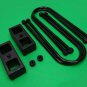 1981-2004 Ford F150 Heritage Rear Lift Kit 1.5" Steel Blocks w/ U-Bolts 4WD 2WD