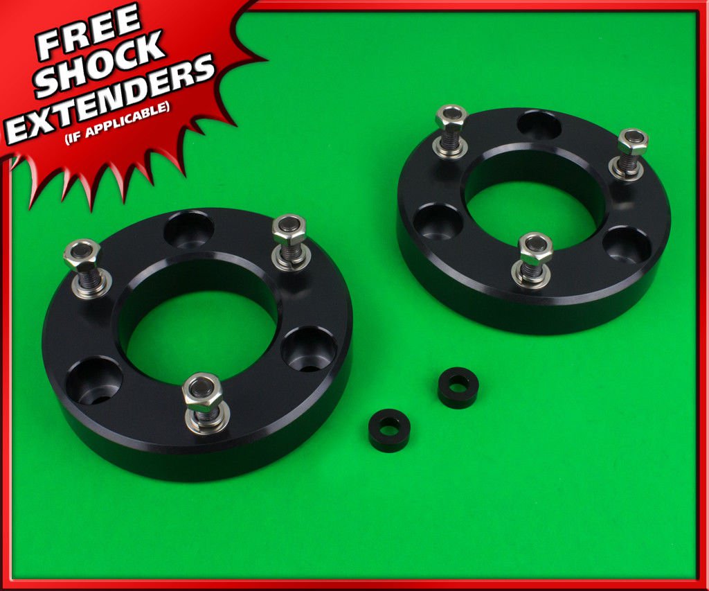 2.5" Black Front Aluminum Lift Kit 2007-2013 Chevrolet Avalanche 2wd 4wd 6-Lug