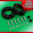 For 1999-2006 Toyota Tundra 3" Front Leveling Lift Kit Blk Strut Spacers 2WD 4WD