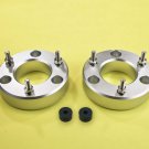 Billet 3.5" Front Leveling Lift Silver Spacers 06-09 Mitsubishi Raider 2WD 4WD