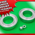 2.5" Front Silver Billet Spring Spacers Level Lift Kit 1998-2007 Ford Ranger 2wd