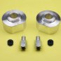 2" Front Lift Kit Silver Billet Spacers w/ Stud Extenders 83-96 Ford Ranger 2WD