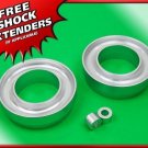 2" Front Silver Aluminum Spring Spacers Level Lift Kit 1998-2007 Ford Ranger 2WD