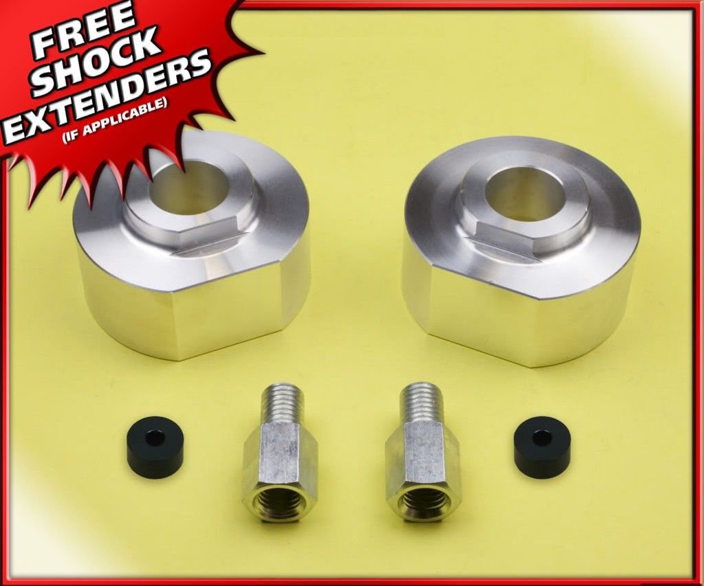1.5" Silver Lift Leveling Kit 1983-1996 Ford Ranger 4WD 4X4 w/ Stud Extenders