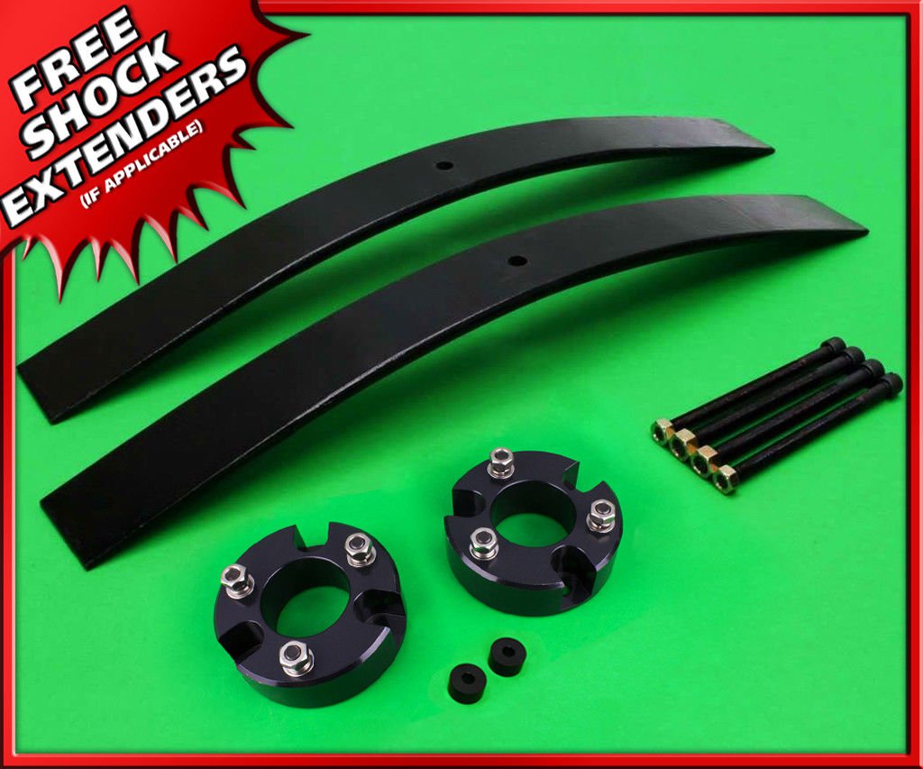 3" Front + 2" Rear Short Leafs Level Lift Kit for 09-12 Suzuki Equator 2WD 4WD