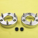 05-11 Dodge Dakota Billet 2.5" Front Level Lift Kit Strut Spacers Silver 2WD 4WD