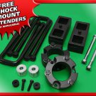 For 95-04 Tacoma 6-Lug 4X4 Aluminum 3" Fr + 1" Rr Blocks Lift Kit + Diff Drop