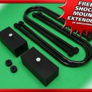 Rear Lift Kit 1.5" Billet Blocks w/ U-Bolts 97-03 Ford F-150 + 2004 Heritage 4x4