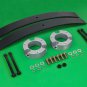 2.5" Front Silver Spacers 2" Rear AAL Lift Kit for 09-12 Suzuki Equator 2WD 4WD