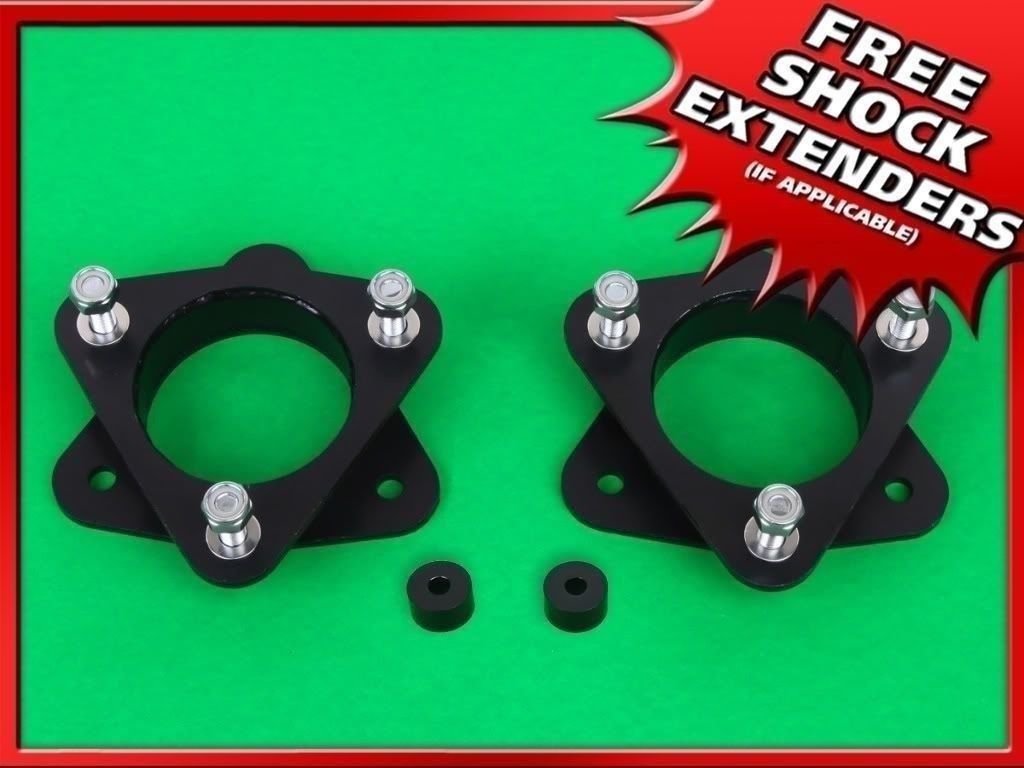 2" Front Steel Spacers Leveling Lift Kit for 2006-2009 Mitsubishi Raider 4X4 4x2