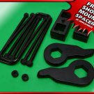 92-99 Suburban Yukon 1500 4x4 6Lug  Adj. 1-3" F + 3" R Full Steel Level Lift Kit