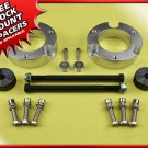 Aluminum Lift Kit 2.5" Front Sil Spacers For 95-04 TOYOTA Tacoma 4WD + Diff Drop
