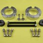 Aluminum Lift Kit 2.5" Front Sil Spacers For 95-04 TOYOTA Tacoma 4WD + Diff Drop