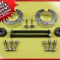Aluminum Lift Kit 3" Front Strut Spacers For 95-04 TOYOTA Tacoma 4WD + Diff Drop