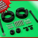 2" Front Aluminum Lift Kit Black Spacers For 95-04 Toyota Tacoma 4x4 + Diff Drop