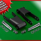 1-2" Rear Drop Powder Coated Shackles Set Fits 2009-2020 Ford F150