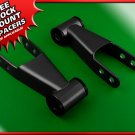 Rear 2" Level Lift Kit Steel Shackles 1998-2012 Ford Ranger XL XLT Edge 2WD 4WD