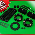 3" Front Spacers + 2" Rear Blocks + Lean Fixer + Differential Drop For 05-21 Tacoma