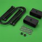 1980-1996 Ford Bronco Explorer Rear Lift Kit 2" Steel Blocks w/ U-Bolts 2WD 4WD