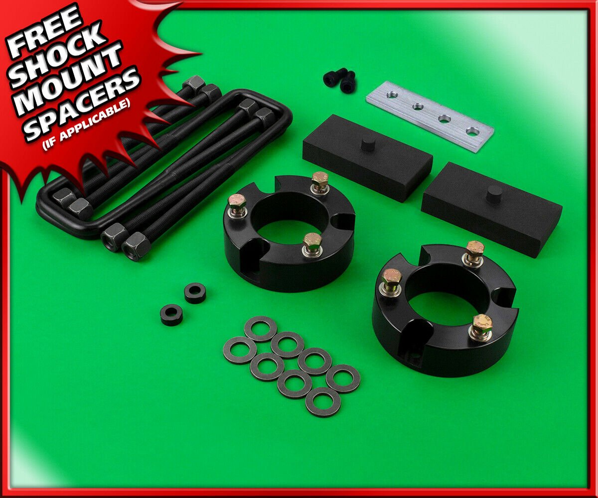 3" Front + 2" Rear Leveling Lift Kit For 99-06 Toyota Tundra 2WD 4WD Blk