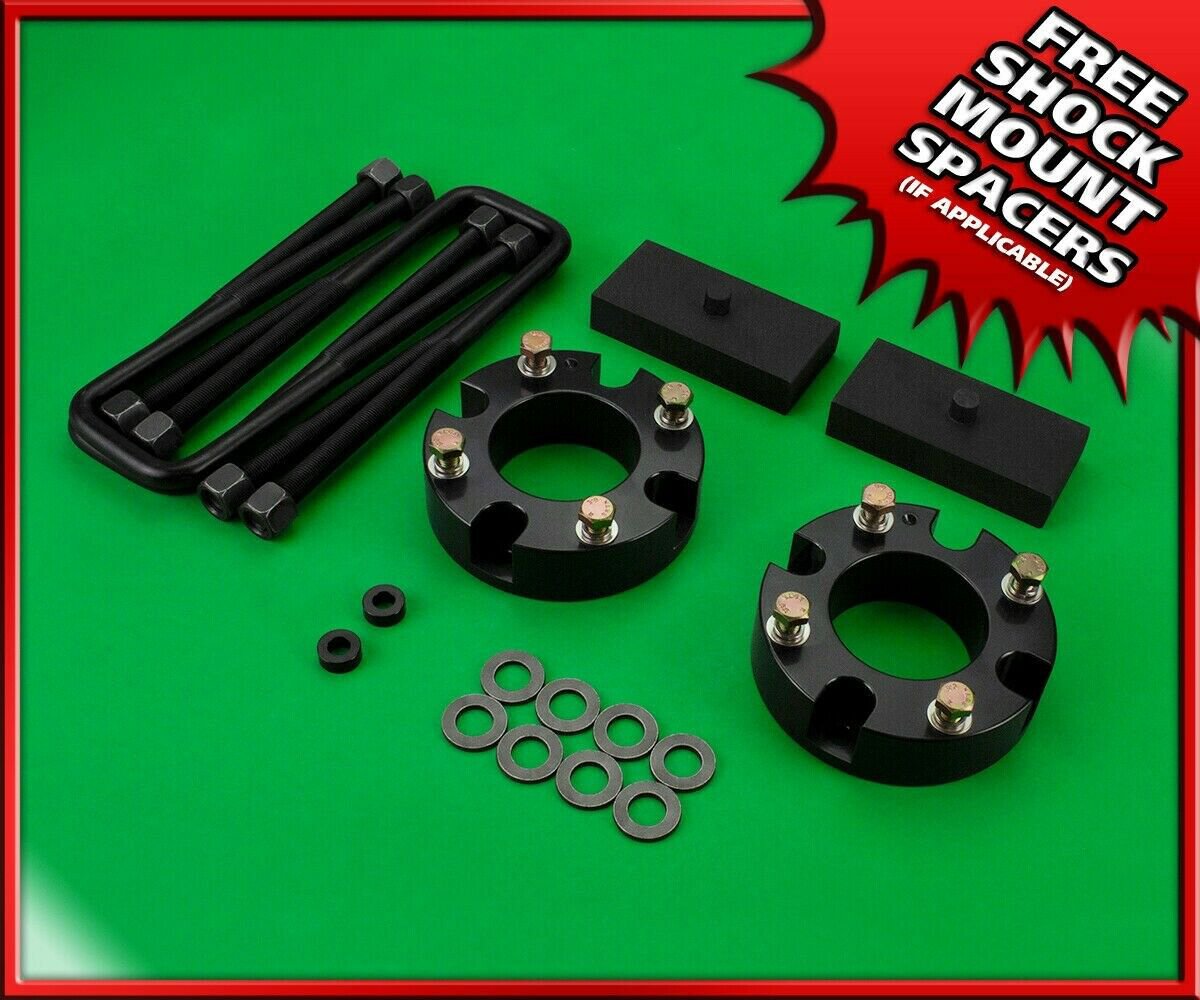 2.5" Front + 1" Rear Full Level Lift Kit For 07-21 Toyota Tundra 2WD 4WD