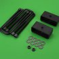 1994-2001 Dodge Ram 1500 Rear Lift Kit 2" Blocks + U-bolts 2WD 4WD