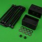 Rear Leveling Lift Kit 1.5" Steel Blocks + U-Bolts 2004-2019 Ford F150 4WD F-150