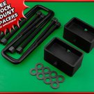 Rear Lift Kit 3" Blocks w/ U Bolts 2002-2013 Dodge Ram 1500 2500 3500 4WD