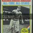 1976 Topps #343 Pie Traynor ATG