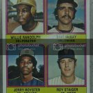 1976 Topps #592 Rookie Infielders/Willie Randolph RC/Dave McKay RC/Jerry Royster