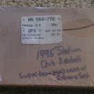 1995 Stadium Club Super Team World Series W/xtreme set REDEEMED SET 630 cards