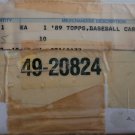 1989 Topps Baseball HAND MADE SET cards 1-792