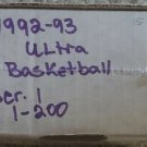 1992-93 Ultra Basketball HAND MADE SET Series 1 Cards 1-200 1992-93 Ultra Basketball HAND MADE SET Series 1 Cards 1-200