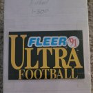 1991 Ultra Football HAND MADE set 1-300