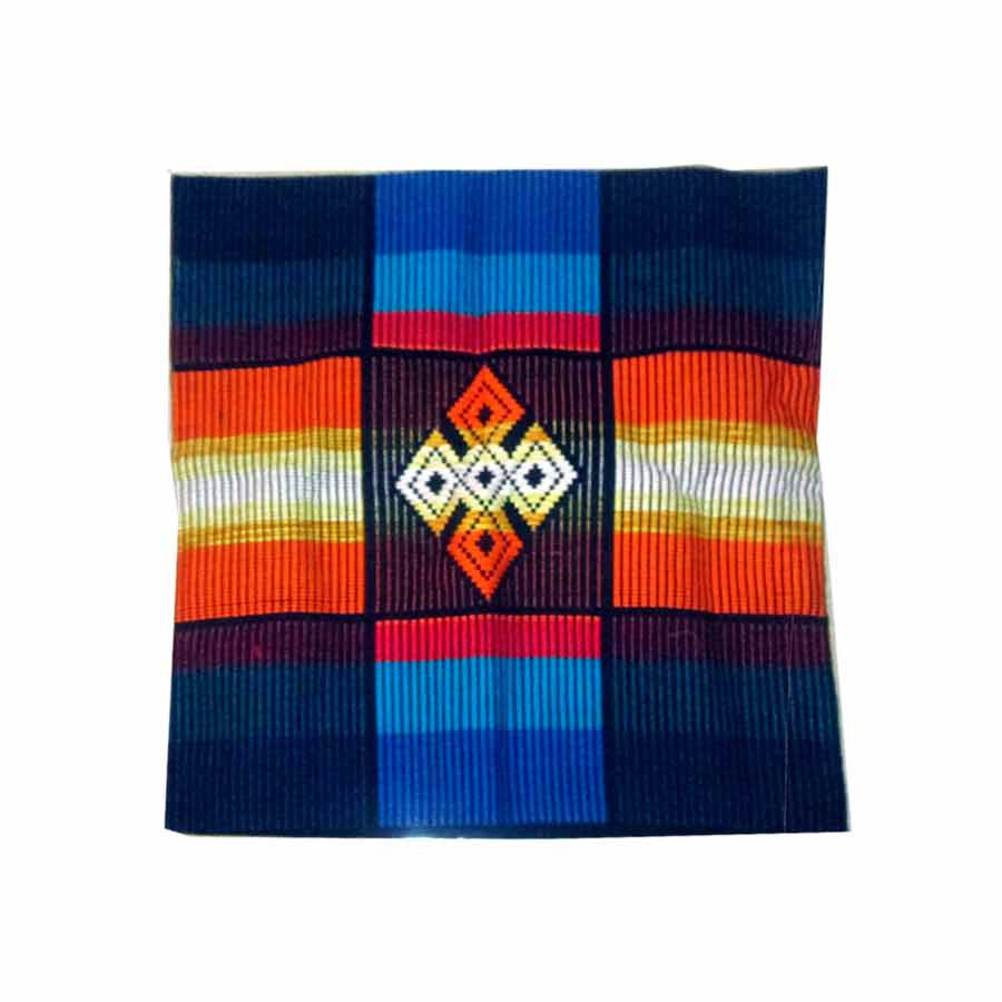 Hand Woven Cushion Cover Dumbara Design Square Design 16" x 16"