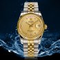Mens Watch Diamond Quartz