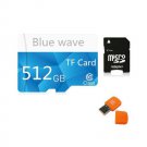 New 512GB memory card Class 10 Blue Wave