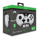 Hyperkin X91 90s-Style Controller for Xbox One and Windows 10 - WHITE