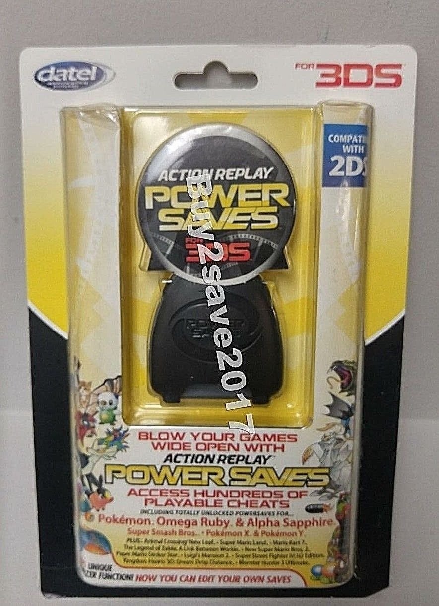 Datel Action Replay - Cheat Codes Plus Power Saves for Nintendo 3DS *Brand New*