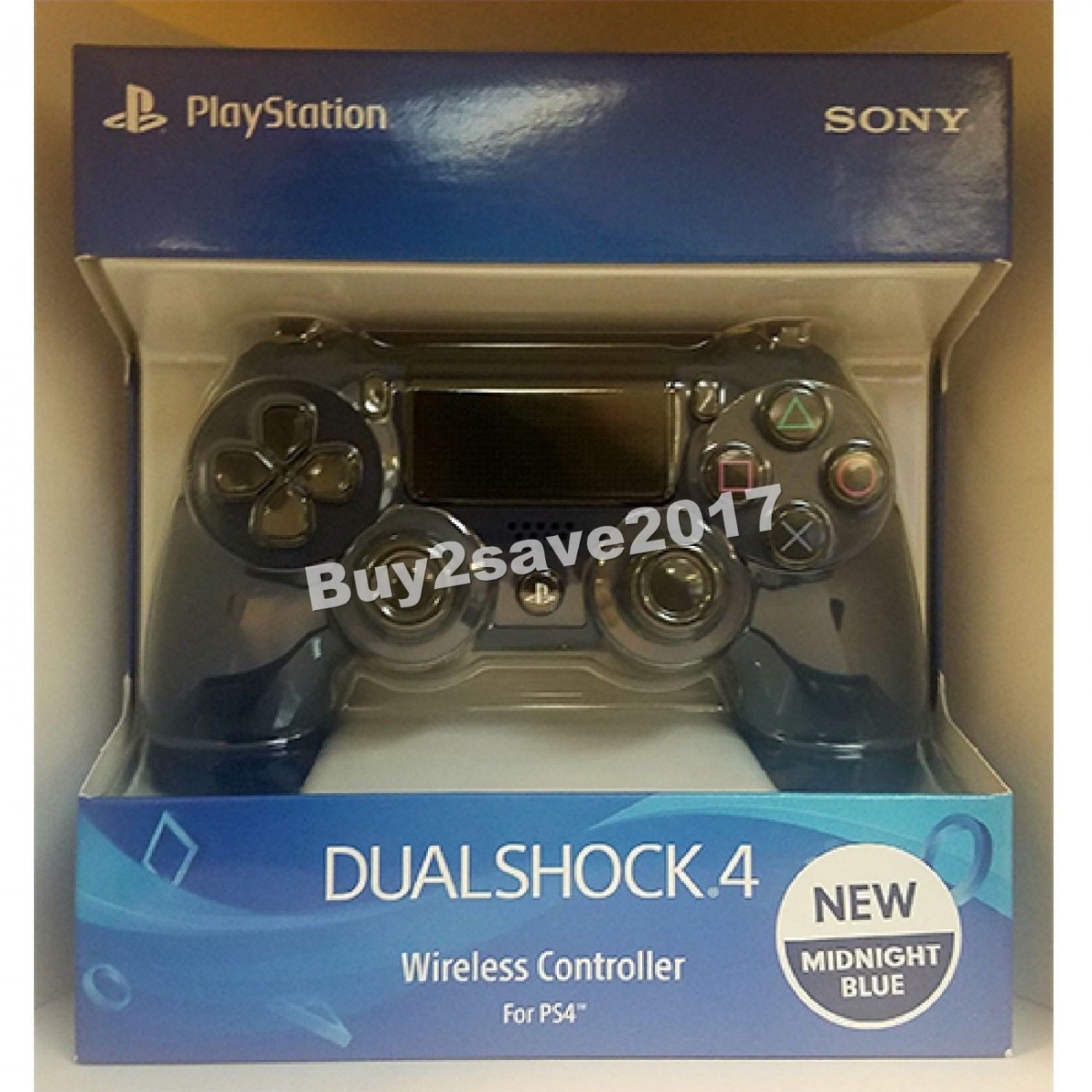 10qty Official Sony DualShock 4 PS4 Wireless Controller Midnight BLUE