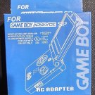 Nintendo Game Boy Advance SP Charger AC Wall Adapter Power Supply *New*