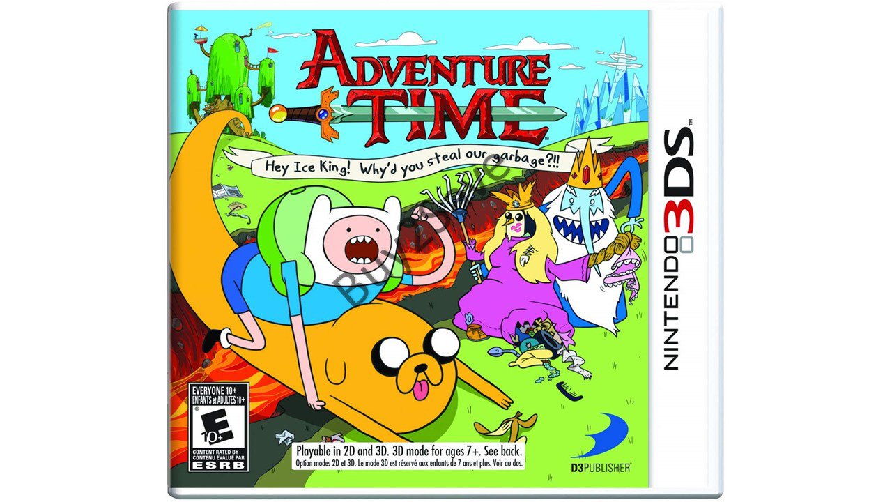 Adventure Time: Hey Ice King! Why'd you steal our garbage?!! - Nintendo 3DS | Brand New | Sealed